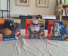 Start Wars Mr Potato heads