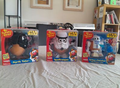 Start Wars Mr Potato heads