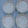 Arklow Pottery Retro Cups & Saucers x 4 Image 2