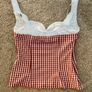 Top (Zara gingham top) Image 4