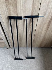 Noma Pressure Fit Stair Gate 14cm Extension Black