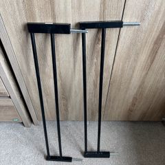 Noma Pressure Fit Stair Gate 14cm Extension Black