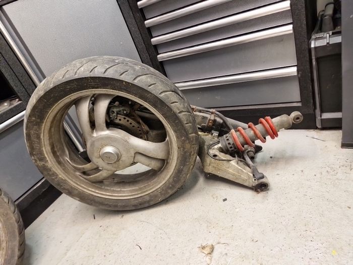Honda Bros NT400 Swing Arm