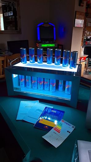 Red Bull vestafrost countertop cooler