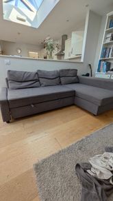 IKEA Friheten Corner Sofa Bed with Storage