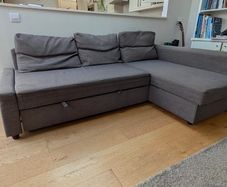 IKEA Friheten Corner Sofa Bed with Storage