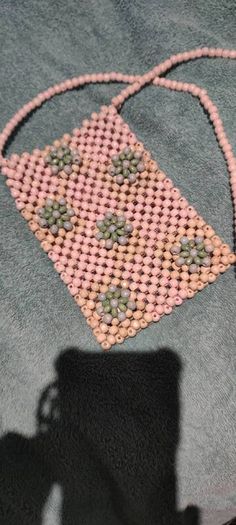 little beaded bag