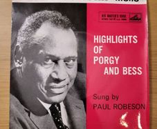 Paul Robeson Highlights Of Porgy And Bess 7 inch EP HMV 7EG 8510 Mono