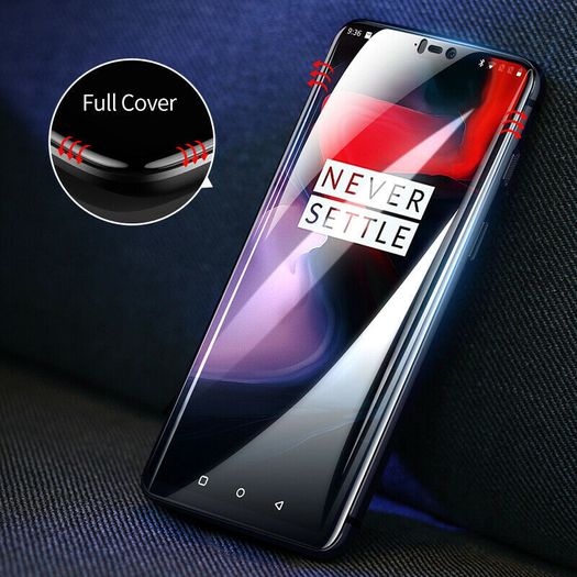 For OnePlus 6 1+6 Tempered Glass 9D Curved Screen Protector Full Coverage New - FHTOP6TG9D