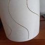 Large textured cream pendant shade .Very good condition 5 euro Image 2