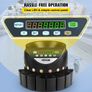 Euro Coin Counter Sorter 500-1000 Coins Electronic Automatic EUR Coin Counting Machine 300 Coins Per Minute with 8 Coin Drawers for School Shop Bank (FREE SHIPPING) Image 8