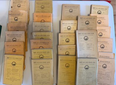 The Journal of The Folklore Society of Ireland. 28 Volumes. 1930s - 1969s.