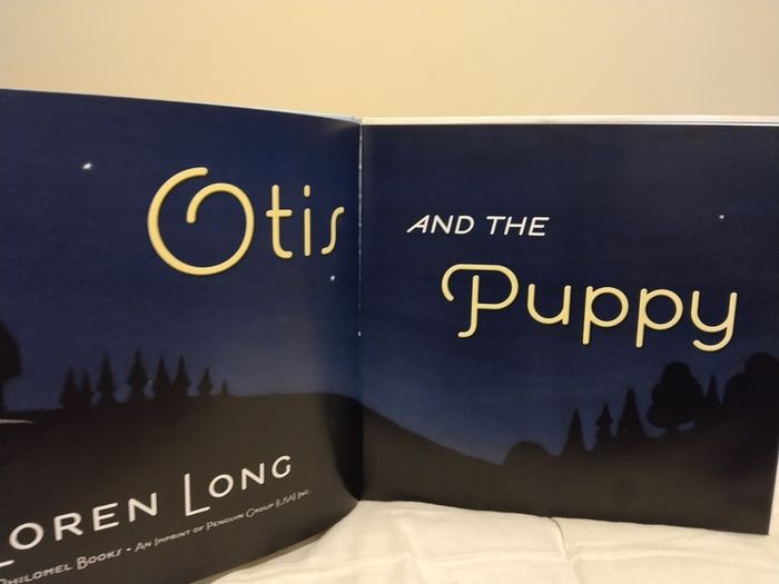 Otis The tractor and the Puppy by Loren Long hardback book