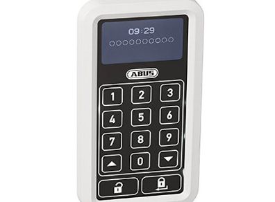ABUS HomeTec Pro Wireless Keyboard CFT3000 - Code Keyboard for Opening the Front Door - for the HomeTec Pro Wireless Door Lock Drive - White