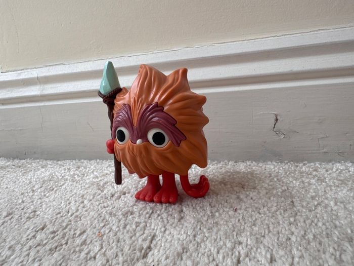 Burger King Kids Meal Happy Meal Toy Smurfs Mama Poot 9  approx. 9 cm. Used please see photos