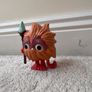 Burger King Kids Meal Happy Meal Toy Smurfs Mama Poot 9  approx. 9 cm. Used please see photos Image 10