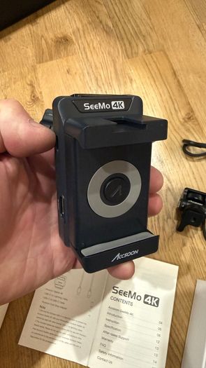Accsoon - SeeMo Pro 4K for iOS - MFI Certified Video Capture Adapter HDMI to USB-C/Lightning