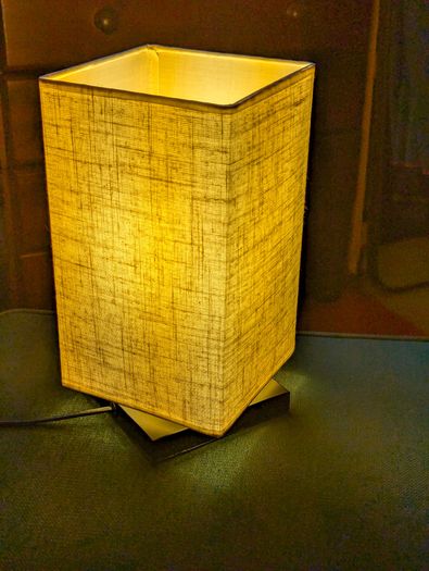 Osaladi Japanese Minimalist Table Lamp - Fabric Shade