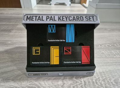 Metal Gear Solid Limited Edition Pal Key Card Set