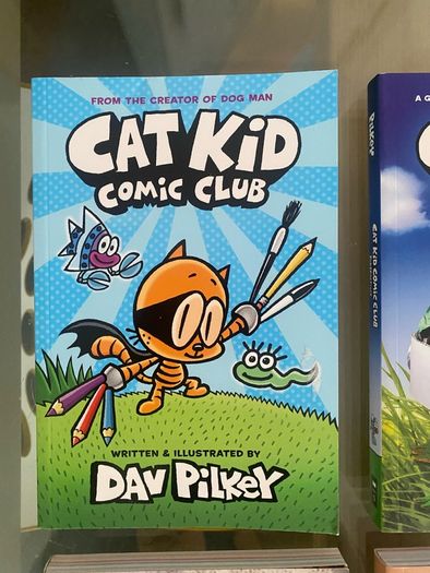 New Set Of 4 Cat Kid Comic Book Children's Books