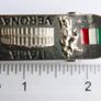 Vintage Enamel Skateboard w/ Working Wheels Verona Rome, Italy Image 5