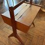 Mid Century Double Compartment Work Box Image 4
