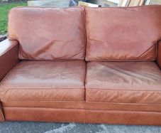 leather couch