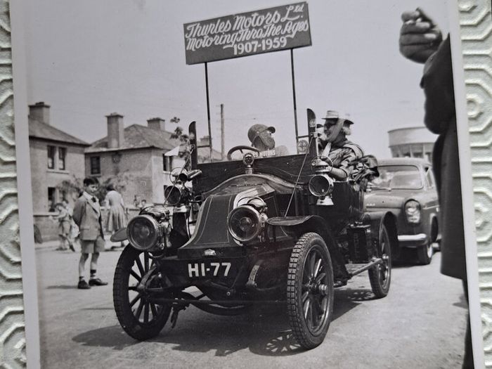 1903c Veteran Car Photographed at 1959 Thurles Parade (Irish Reg Tipperary H1)