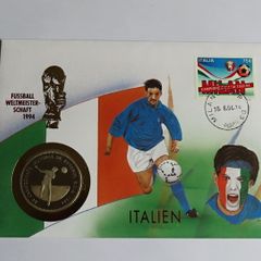 USA WORLD CUP 1994 Italy Coin Cover  Vintage