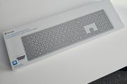 Microsoft keyboard with built-in fingerprint reader