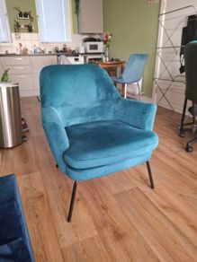 Green Velvet Chair