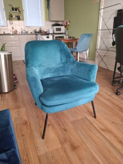 Green Velvet Chair