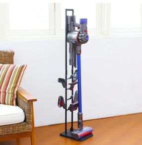 Floor Vacuum Cleaner & Accessories Storage Stand Cordless Display Holder No Wall Drilling for Dyson DC58 DC59 V6 V7 V8 V10