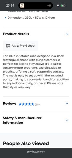 Air Track Gym Mat