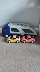 Little Tikes Big Car Carrier with Toy Cars