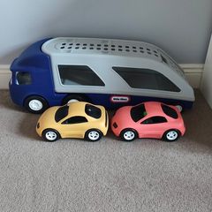 Little Tikes Big Car Carrier with Toy Cars