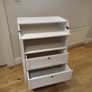 Ikea Sundvick changing table in white. Perfect condition. Image 3