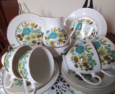 Retro Royal Grafton China Teaset