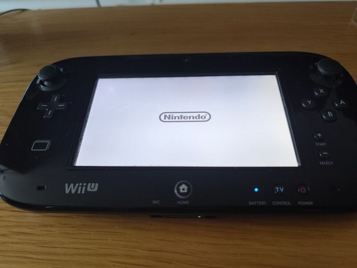 Wii U Black Gamepad