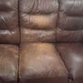 3 seater leather recliner need gone tonight 2 apr Image 4
