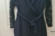 Quiz Faux Wrap Dress Size Uk 20 (nwt)