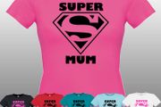 Super Mum Ladies T Shirt - Perfect Mothers Day Gift