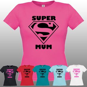Super Mum Ladies T Shirt - Perfect Mothers Day Gift
