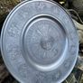 Vintage Biblical pewter wall plaque Image 4
