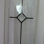 Antique Stunning Leaded Stained Glass Window Art 31" x 4,5" Image 4