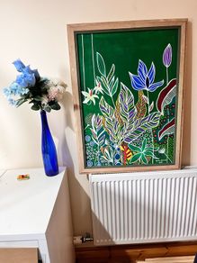 hand painted painting
