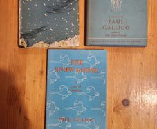 Paul Gallico Books.the Snow  Goose, The Small Miracle, And Snowflake.2 First  Editions. All Hardback Complete With Dustjacket In Good Condition.35