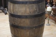 Rustic Barrel Bistro Table