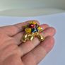 Turtle Jewelry Box Turtle Collection Handcrafted box Image 3