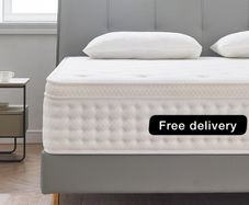 King Size Mattress,10.2 INCH Hybrid Memory Foam and Individually Pocket Spring